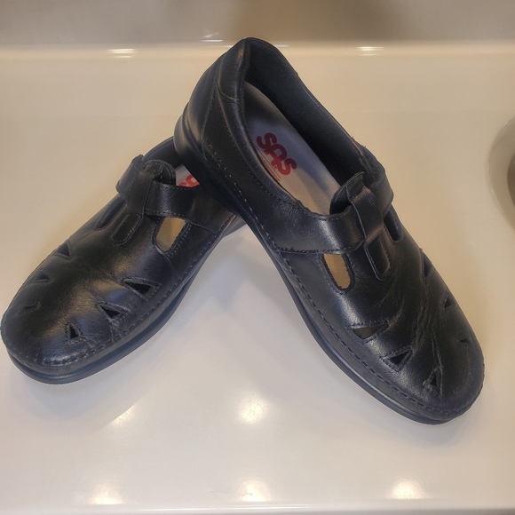 SAS Willow Black Leather Moccasin Women's 9.5 - Picture 10 of 10